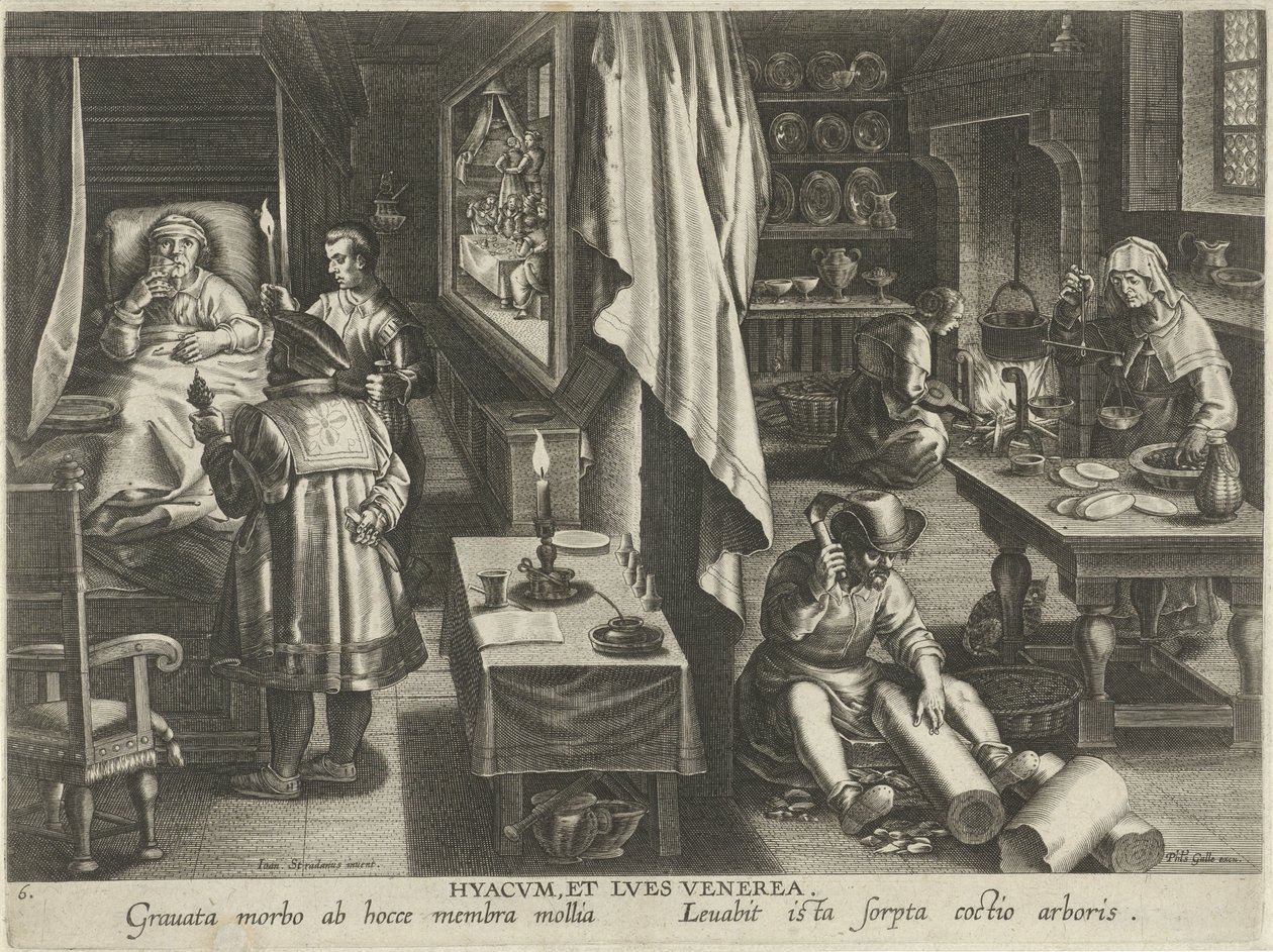 Lääke kuppaa vastaan tekijältä Philips Galle (attributed to workshop of)
