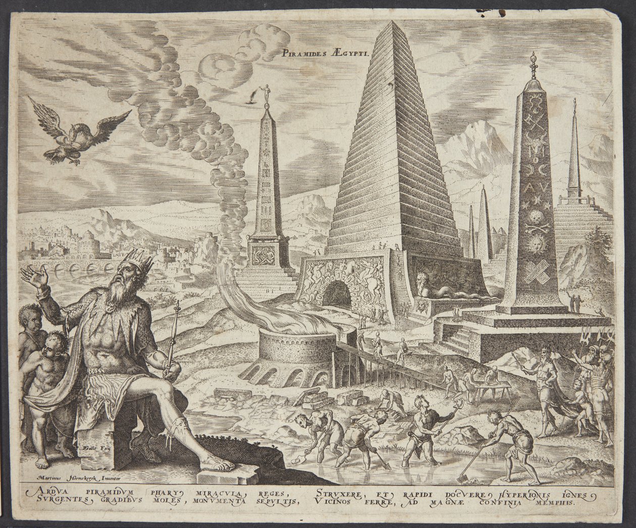 Egyptin pyramidit tekijältä Philips Galle
