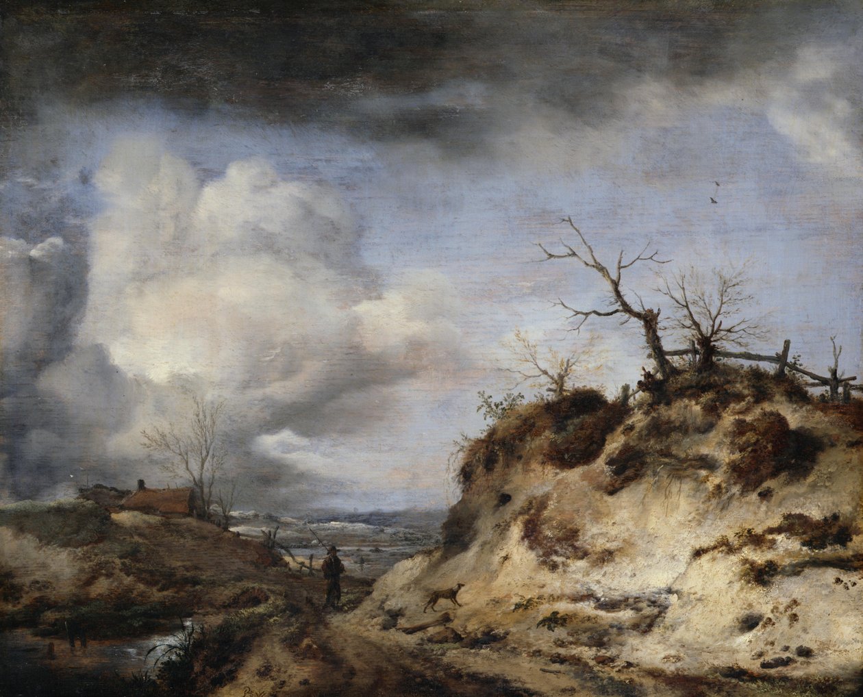 Dyynitie tekijältä Philips Wouwerman