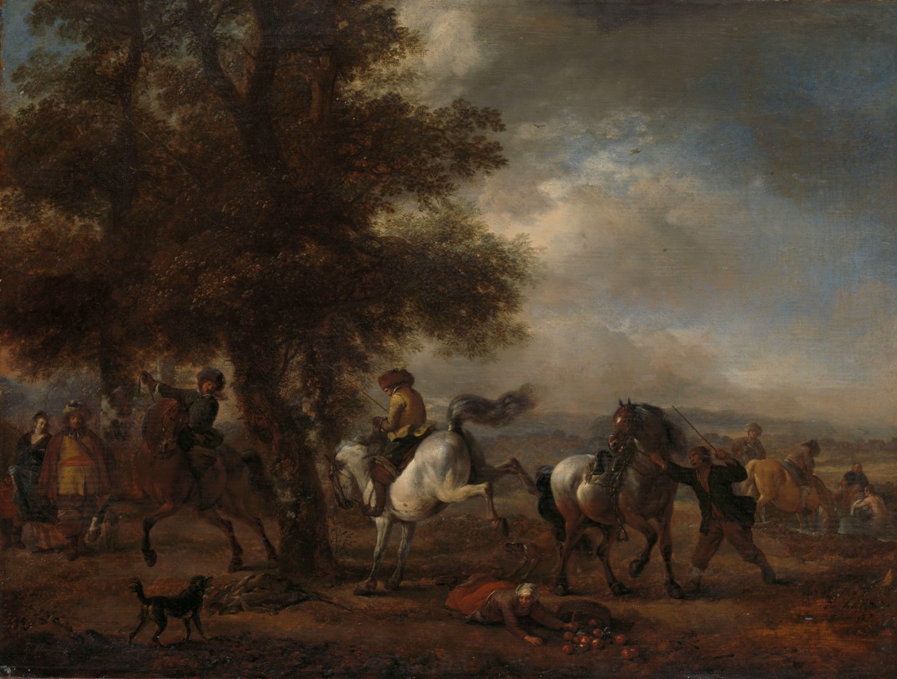 Bucking Grey tekijältä Philips Wouwerman