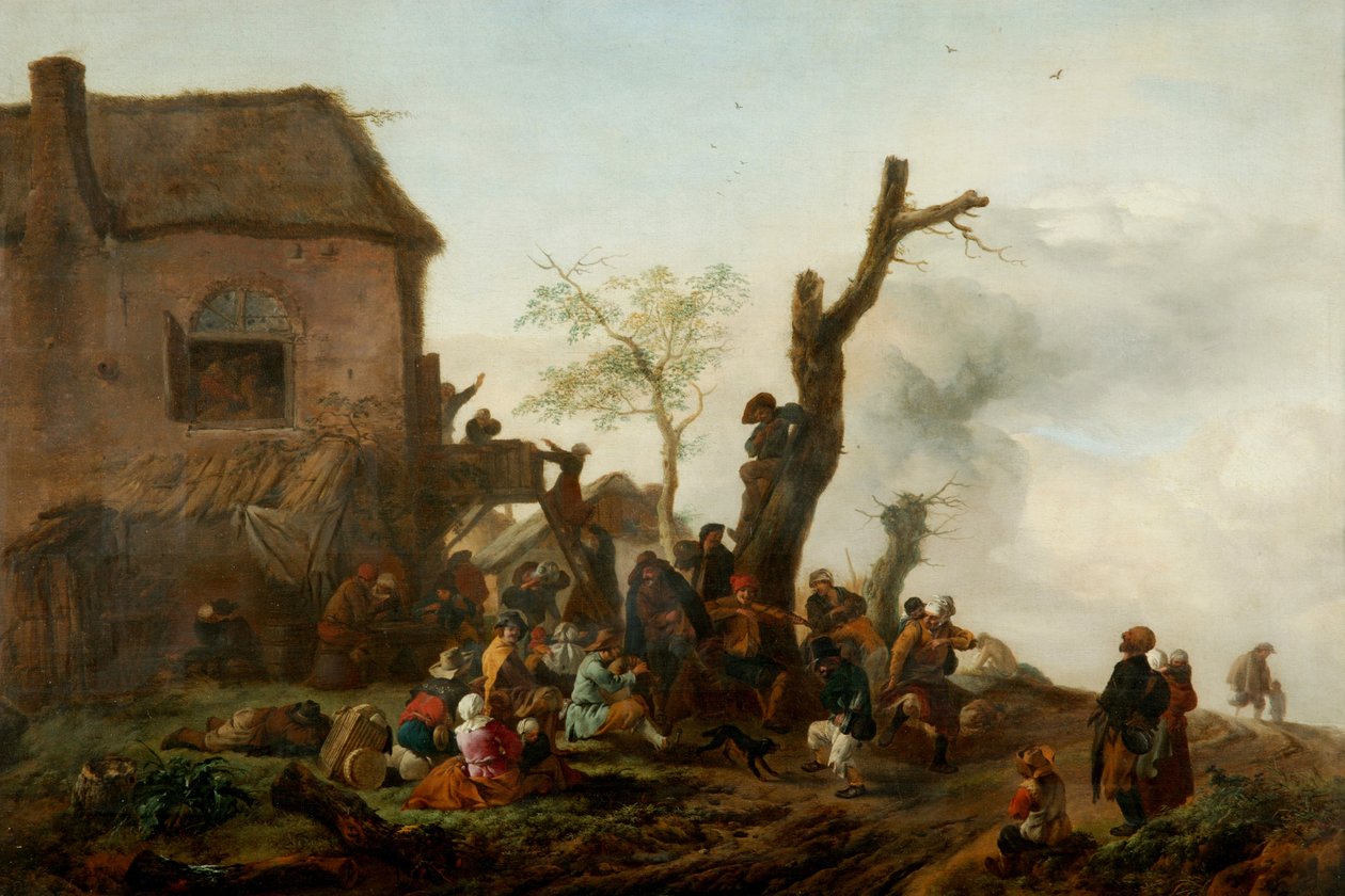 Hyvää yritystä ennen majataloa tekijältä Philips Wouwermans or Wouwerman