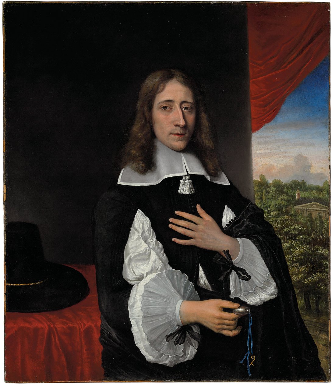 Professori Franciscus Van Schootenin muotokuva, 1656 tekijältä Phillips de Koninck