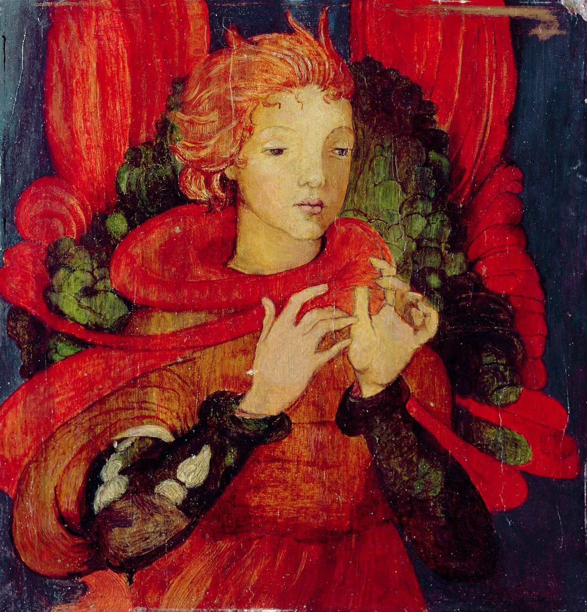 Enkeli, noin 1890 tekijältä Phoebe Anna Traquair