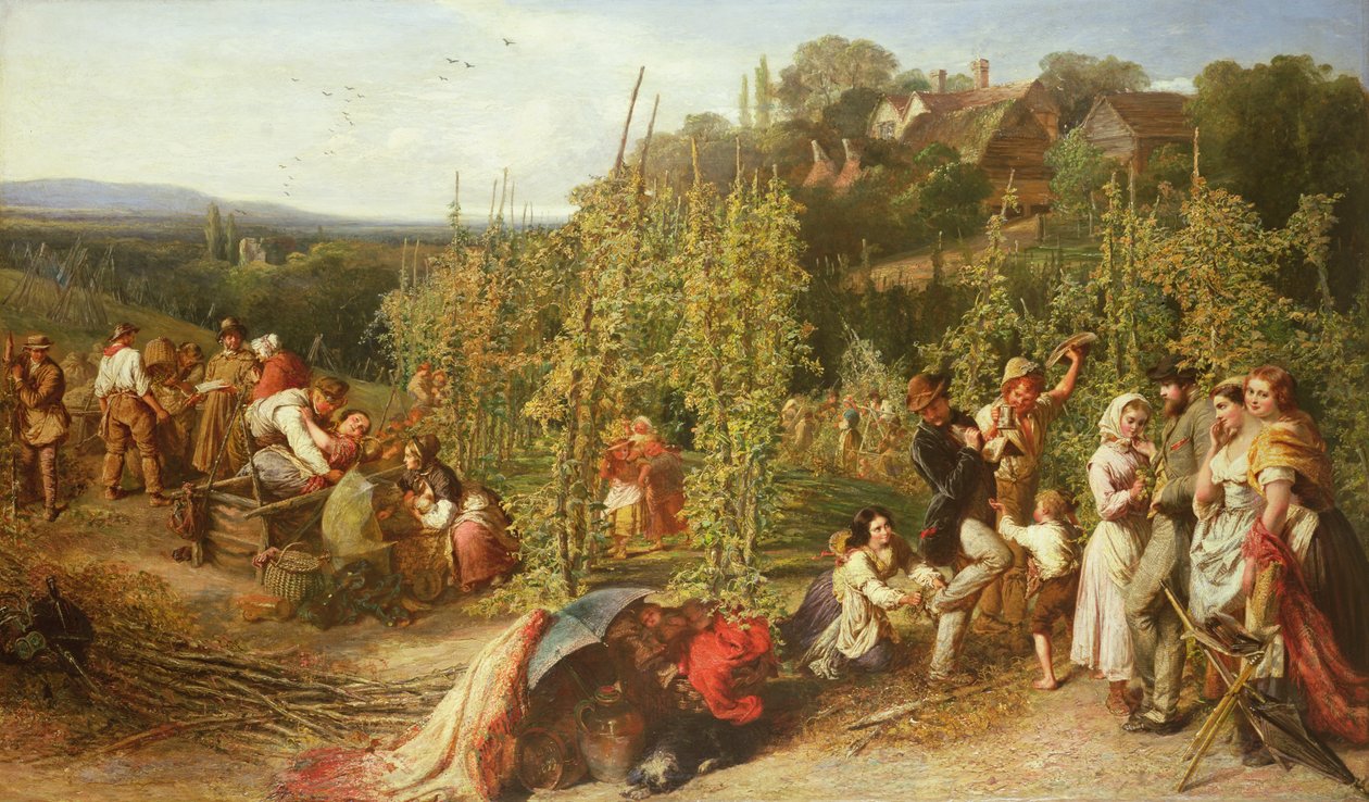 Elämä humalapuutarhassa, 1859 tekijältä Phoebus Levin
