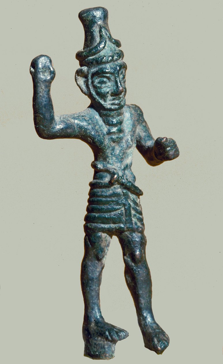 Reshefin hahmo, 1300-1300 eKr. (pronssi) tekijältä Phoenician