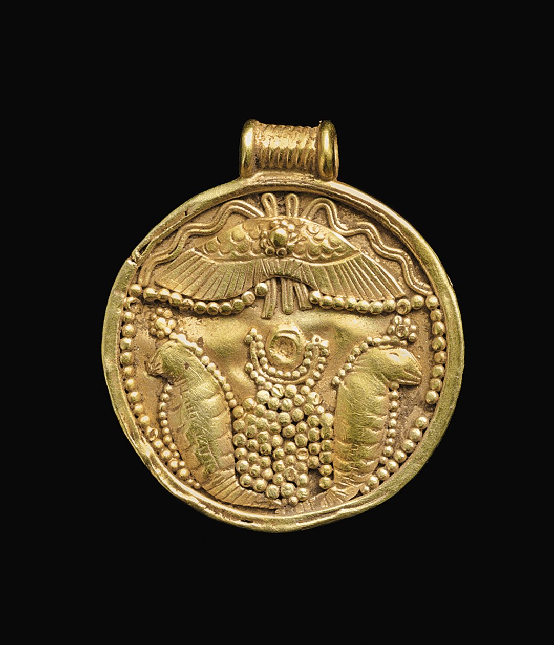 Karthagolainen riipus, noin 7.-6. vuosisadalla eKr. (kulta) tekijältä Phoenician Phoenician