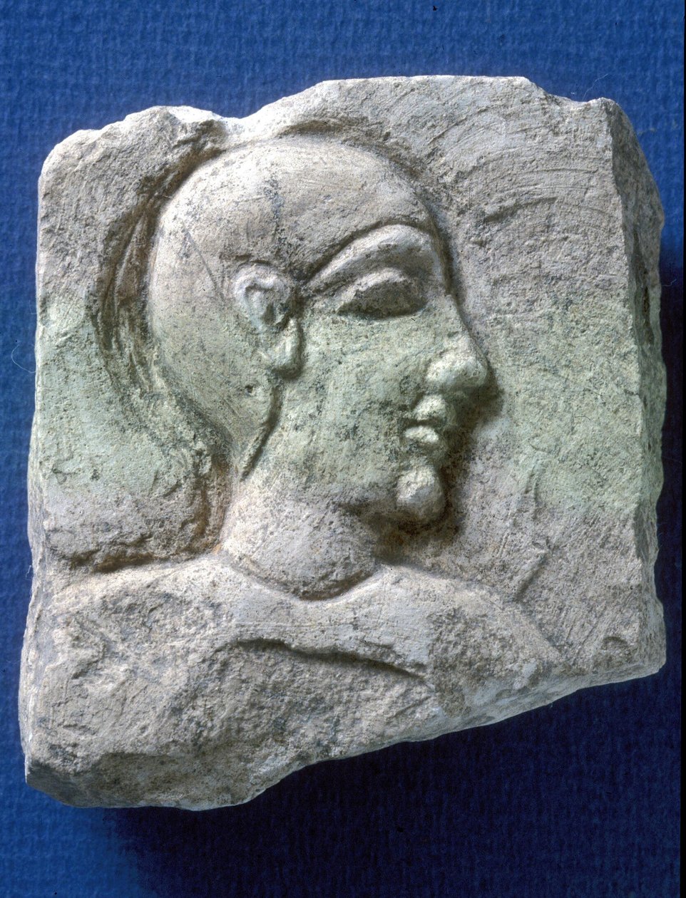 Aatelisen reljeef, Tel Dor (kalkkikivi) tekijältä Phoenician Phoenician