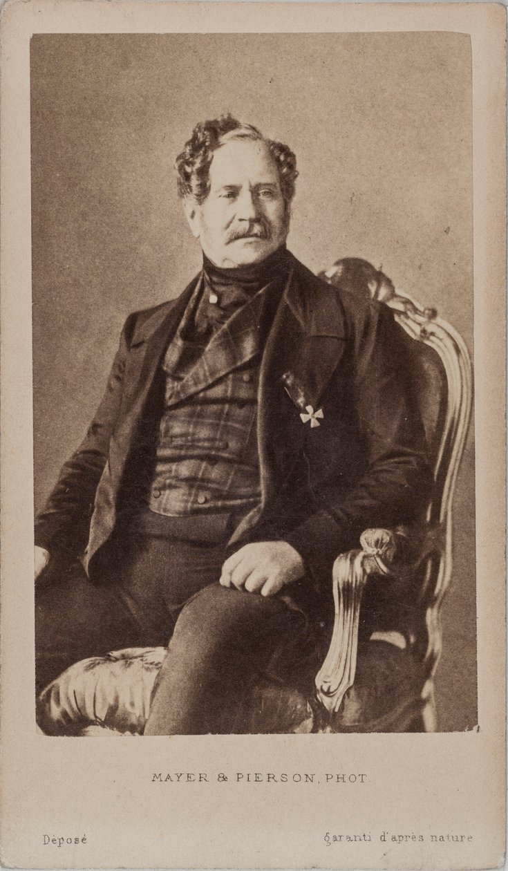 Kreivi Nikolai Aleksejevitš Orlovin muotokuva 1827-1885, n. 1875. tekijältä Photo studio Mayer and Pierson.