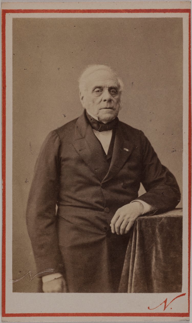 Muotokuva säveltäjä Daniel-François-Esprit Auberista 1782-1871, n. 1870. tekijältä Photo studio Nadar.