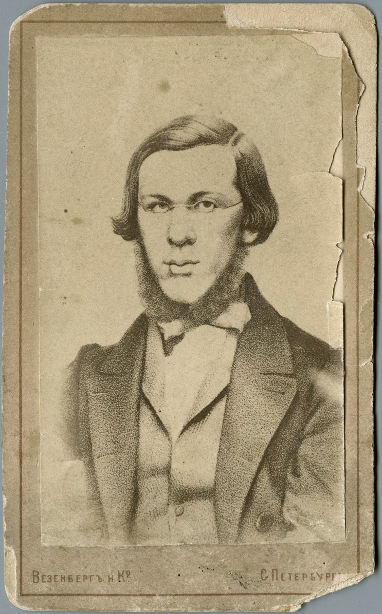 Nikolai Aleksandrovitš Dobrolyubov 1836-1861, Vuosina 1865-1900 tekijältä Photo studio Wesenberg