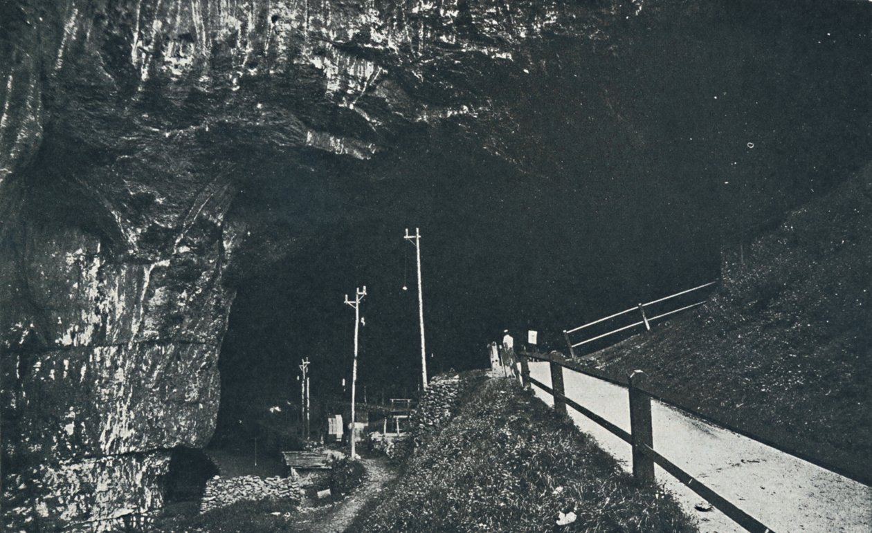 Peak Cavern, 1910 tekijältä Photochrom Co Ltd of London