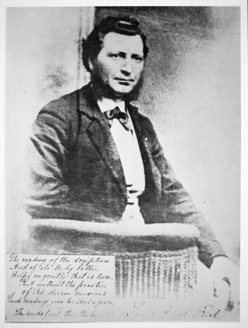 Louis Riel (m/w kuva) tekijältä Photographer Canadian