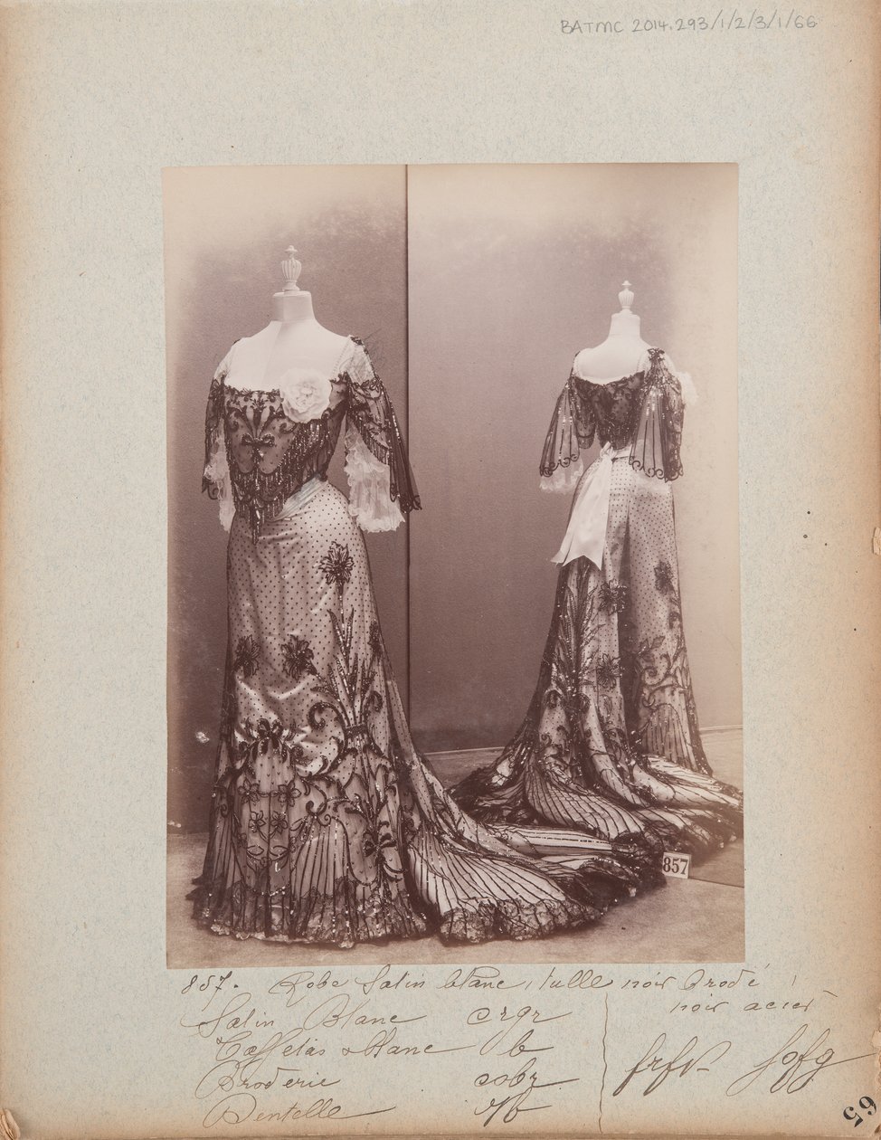 Albumisivu: House of Worth, Ball Gown tekijältä Photographer French