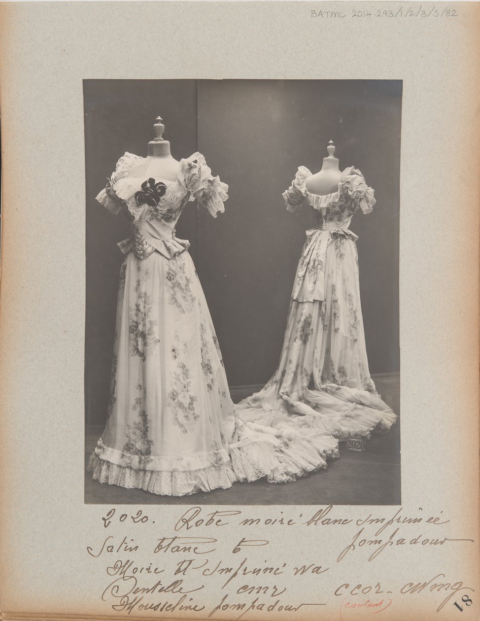 Albumisivu: House of Worth, Ball Gown tekijältä Photographer French