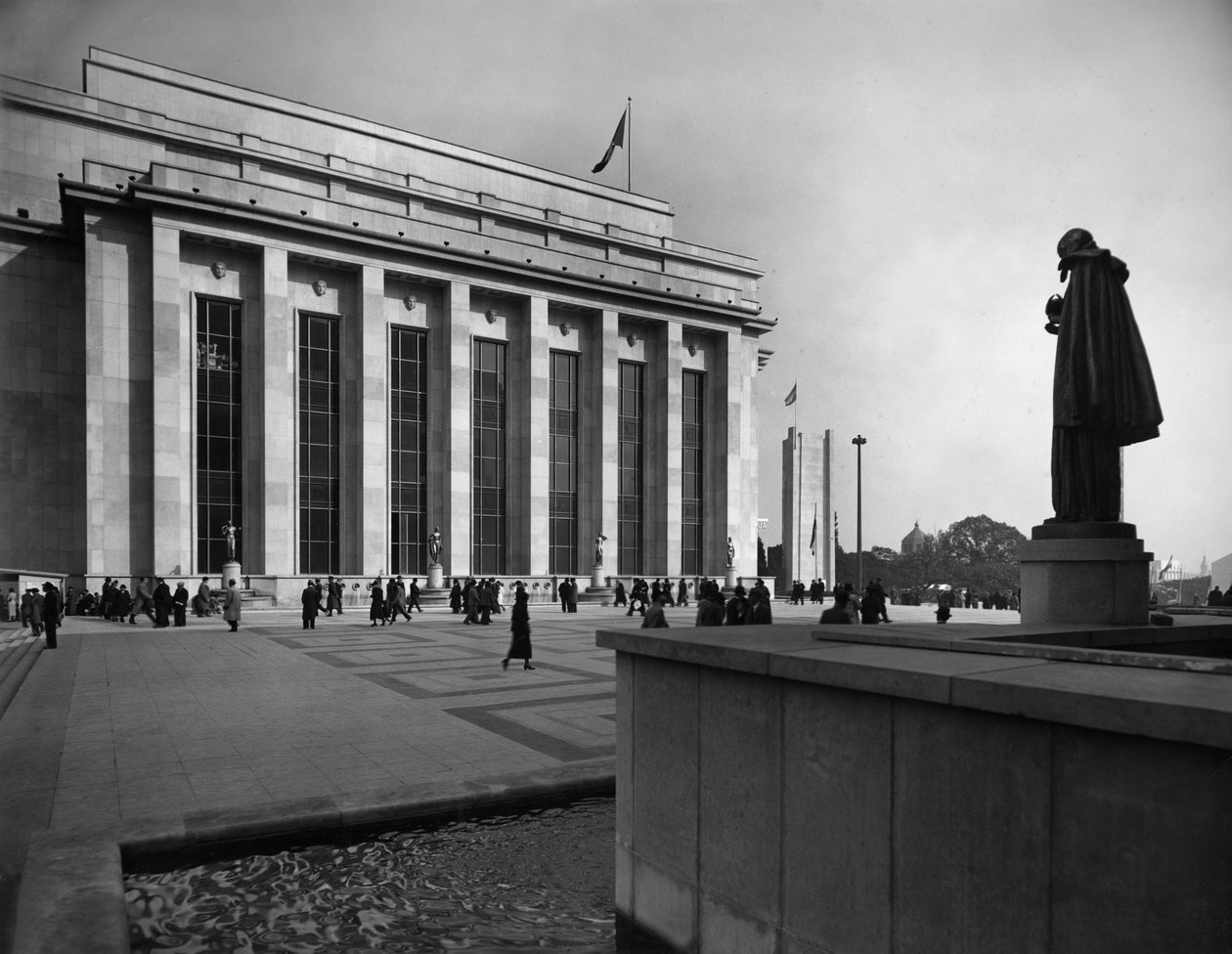 Trocadero Esplanade Pariisissa tekijältä Photographer French