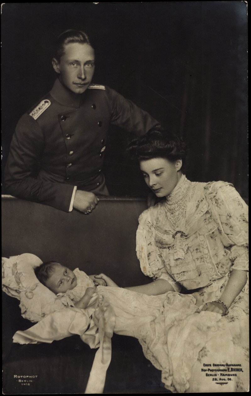 Kruununprinssipari, Friedrich Wilhelm, Cecilie, RPH 1418 tekijältä Photographer German