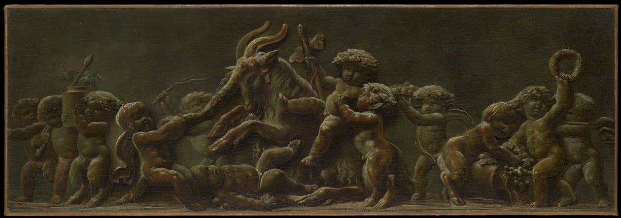 Infant Bacchanal, 1780-luku. tekijältä Piat Joseph Sauvage