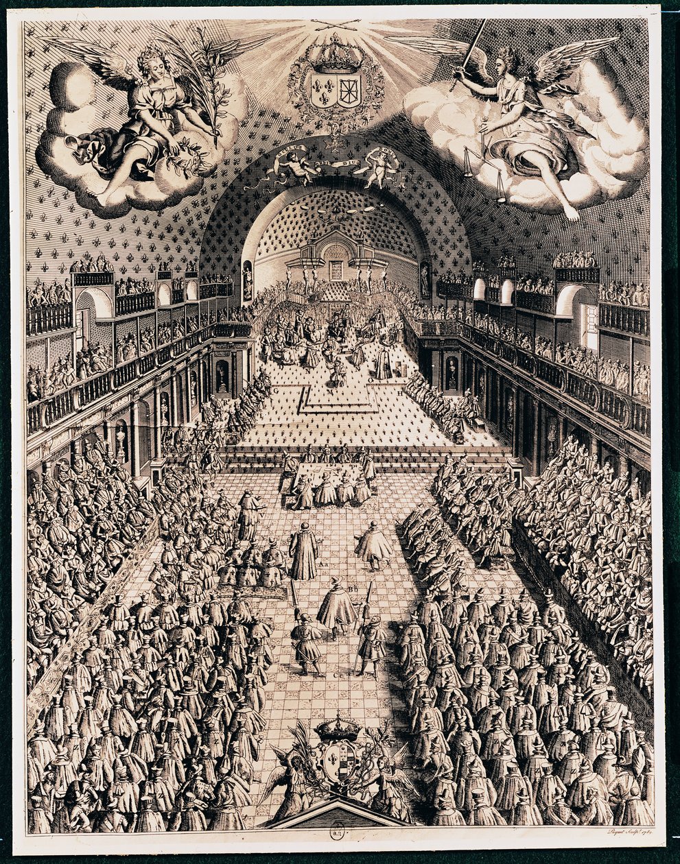 The Estates General Theatre Bourbonissa, 27. lokakuuta 1614 tekijältä Picquet