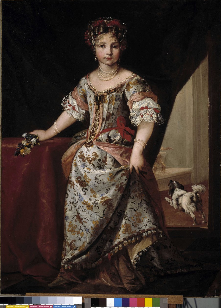 Prinsessan muotokuva (öljy kankaalle) tekijältä Pier Francesco Cittidani