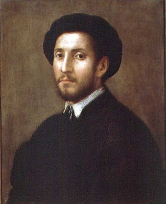 Miehen muotokuva, n. 1530-1540 (paneeli) tekijältä Pier Francesco Foschi