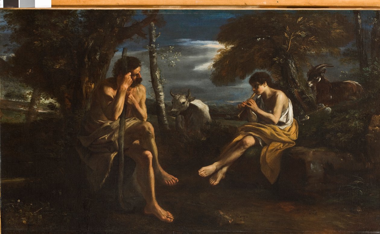 Mercury laittaa Argusin uneen, n. 1645-1655 tekijältä Pier Francesco Mola