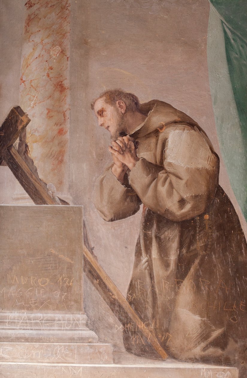 Pyhän Franciscuksen rukous pelastuksen puolesta tekijältä Pier Francesco Morazzone