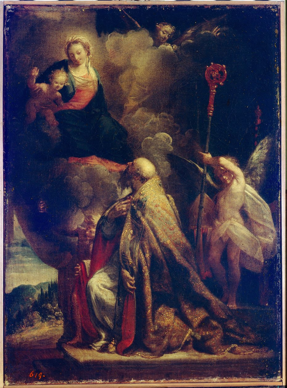 La visió de Saint Georgefinnish tekijältä Pier Francesco Morazzone