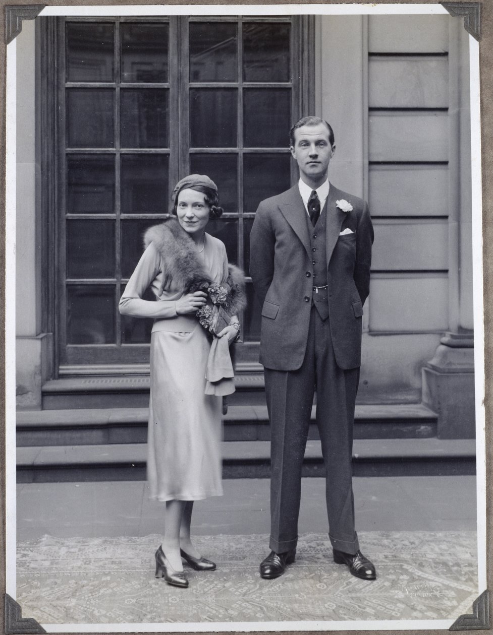 Lord Charles Cavendish ja Adele Astaire hääpäivänä tekijältä Blaise Nicolas Le Sueur