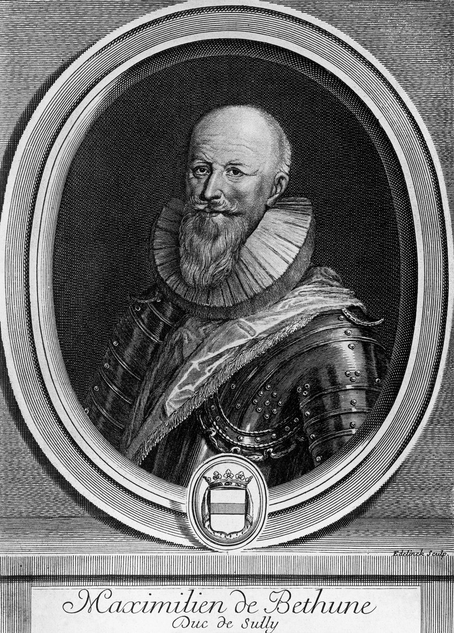 Maximilien de Bethunen muotokuva tekijältä Blaise Nicolas Le Sueur