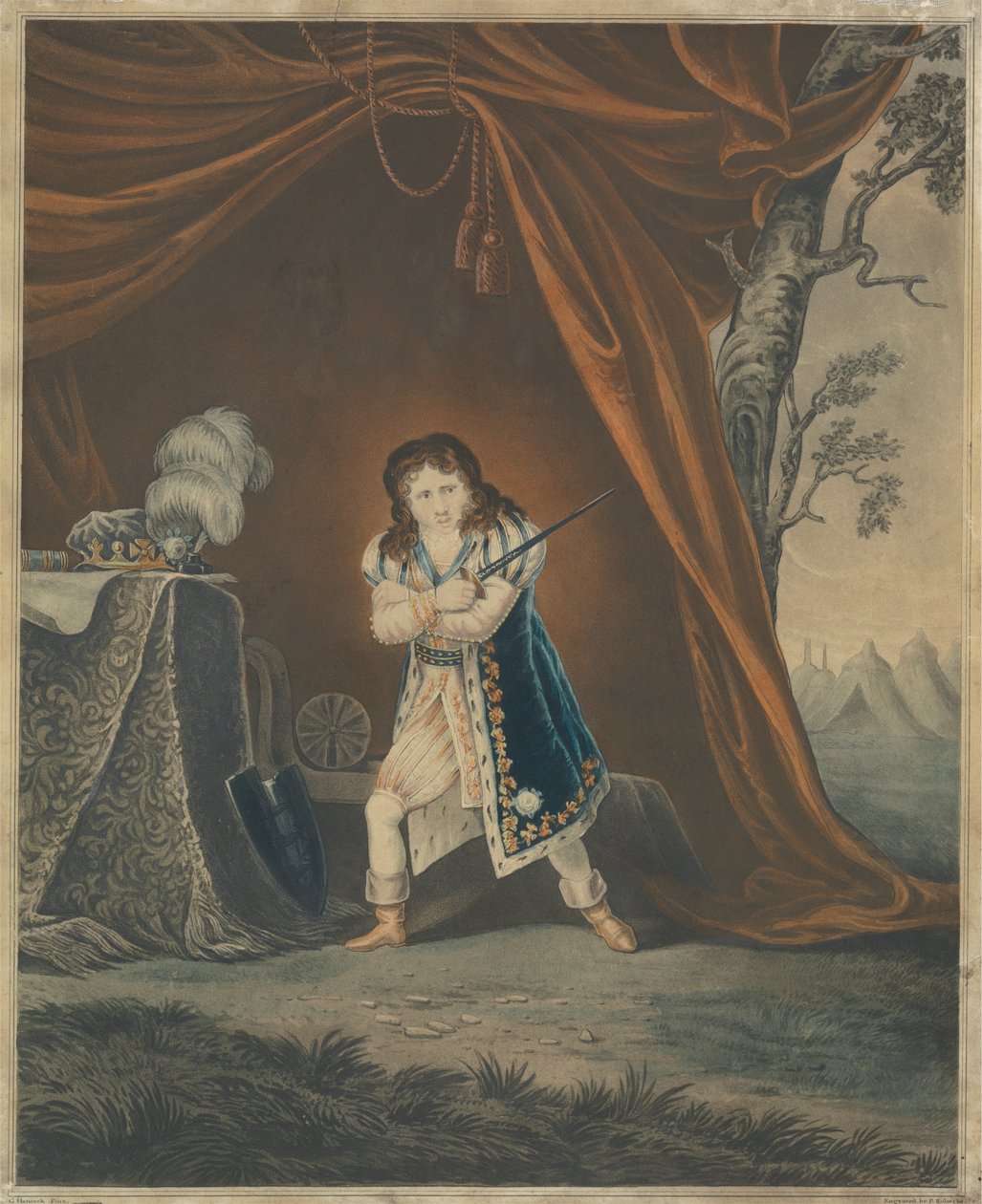 Richard III teltassa - "Richard III", näytös V, kohtaus III tekijältä Piercy Roberts