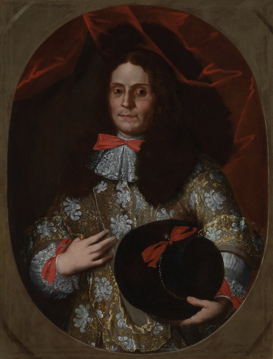 Miehen muotokuva, 1600-luvun toinen puoli. tekijältä Pierfrancesco Cittadini