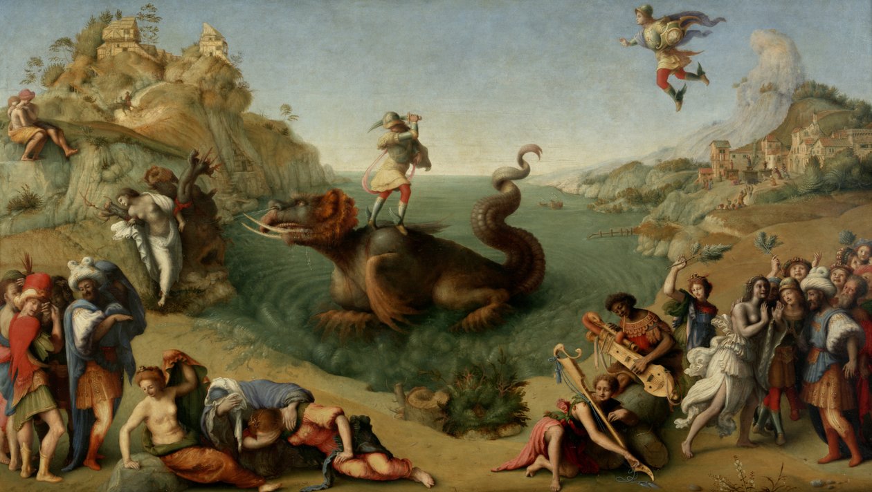 Andromedan vapauttaminen tekijältä Piero di Cosimo