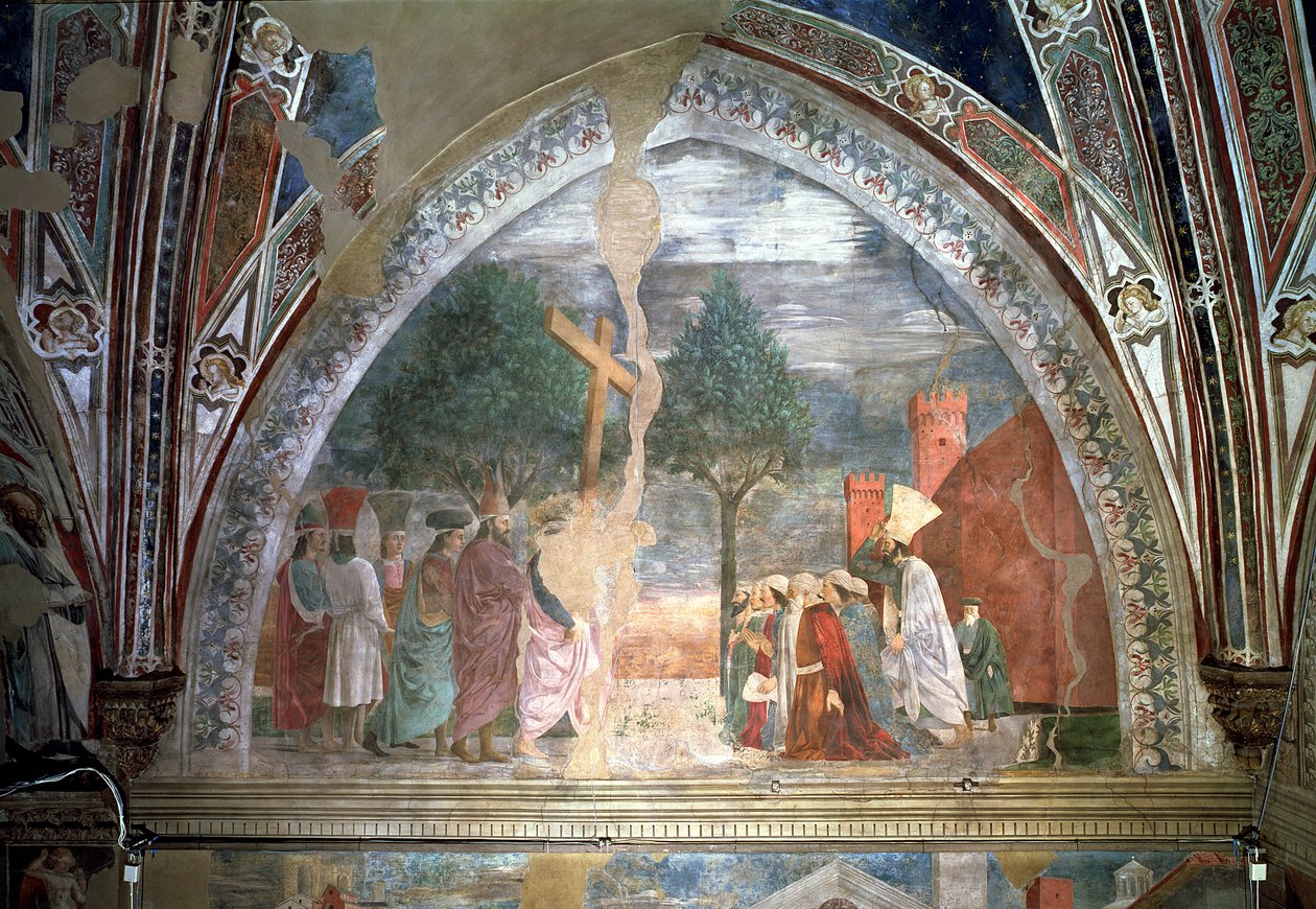 Huonekalut ja erilaiset esineet 1100- ja 1300-luvuilta tekijältä Piero della Francesca