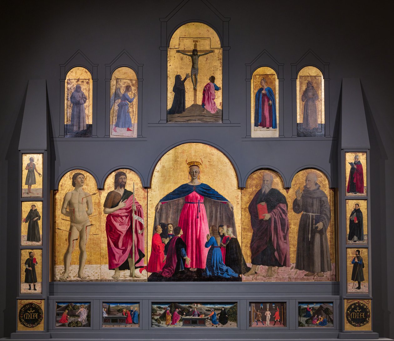 Armon polyptyykki on teos tekijältä Piero della Francesca