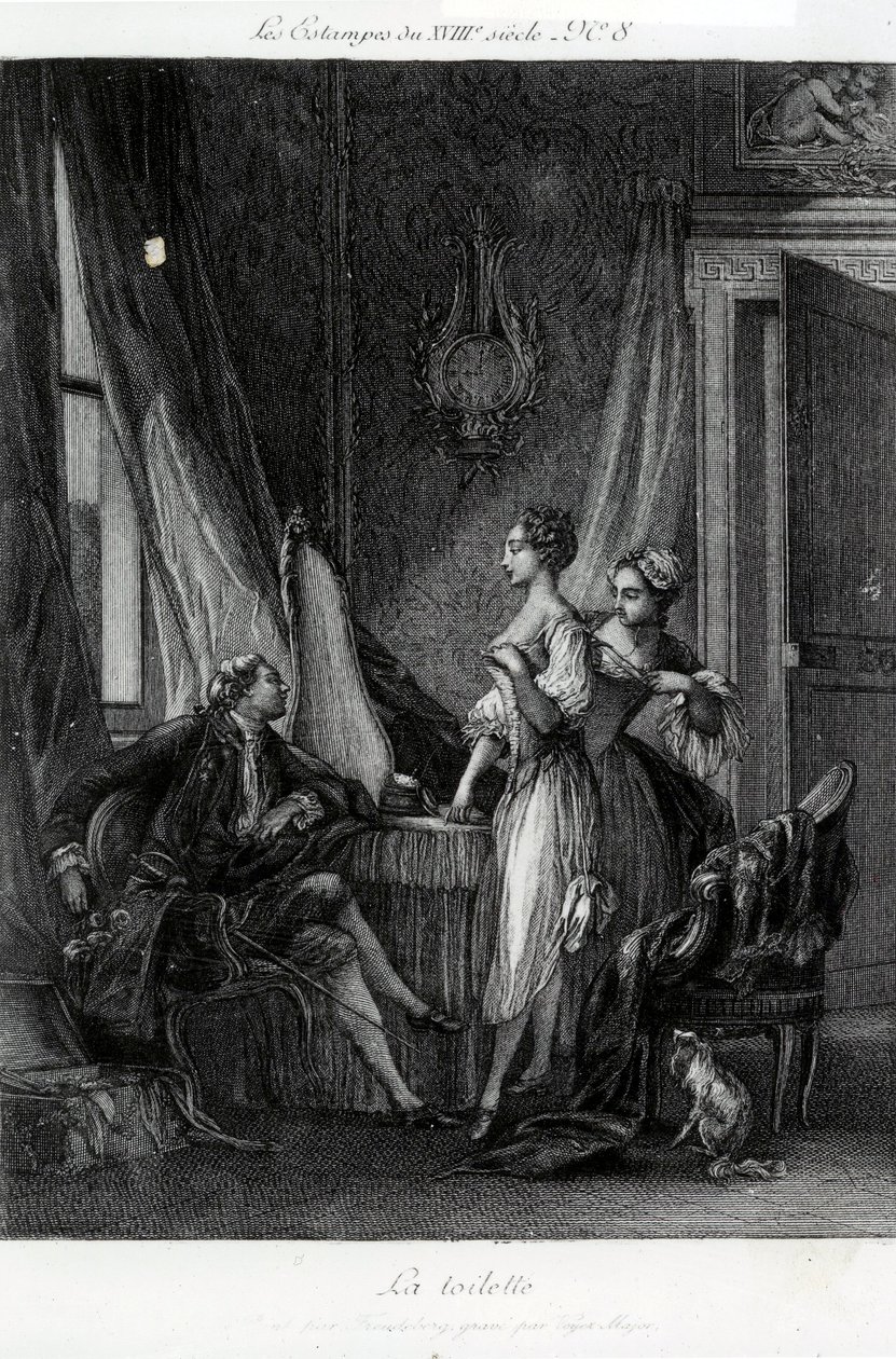 WC, 1771 tekijältä Pierre Antoine Baudouin
