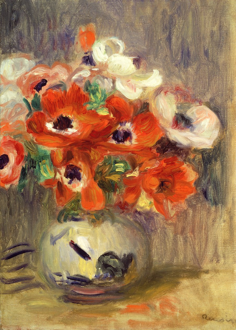 Anemones tekijältä Pierre Auguste Renoir