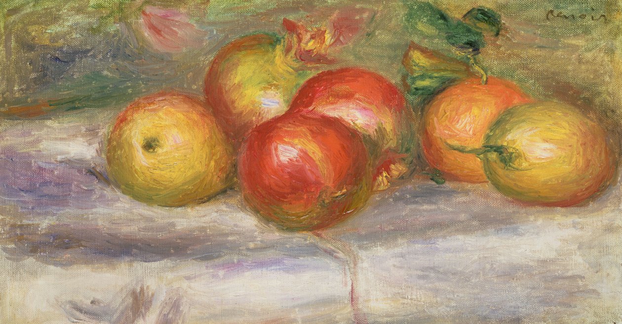 Omenat, 1911-12 tekijältä Pierre Auguste Renoir