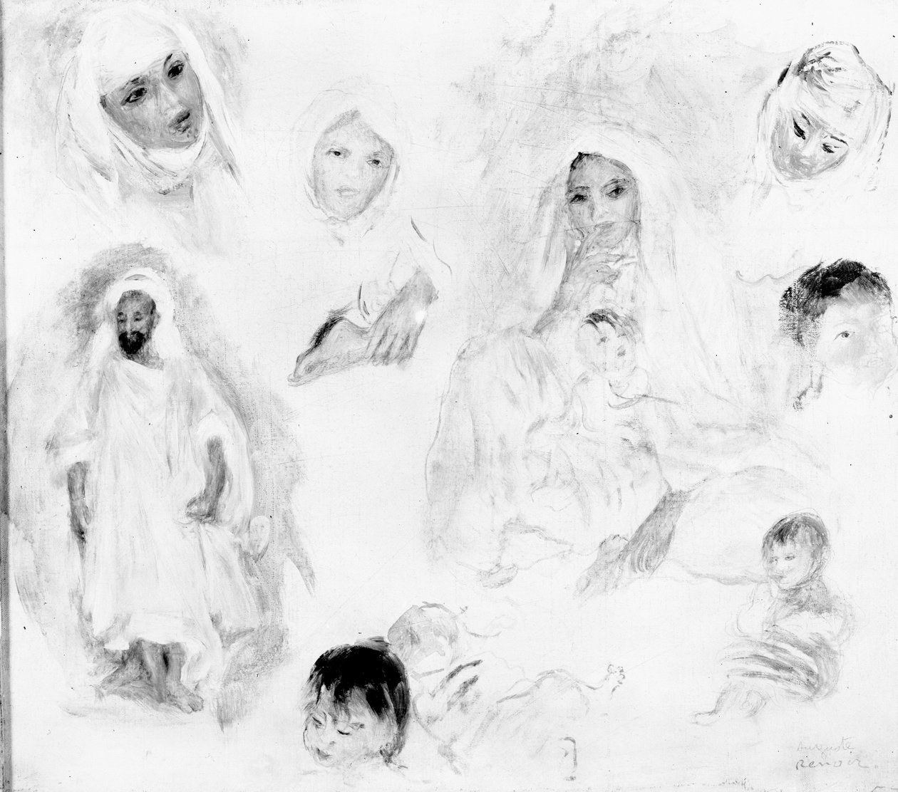 Arabit, 1881-82 tekijältä Pierre Auguste Renoir
