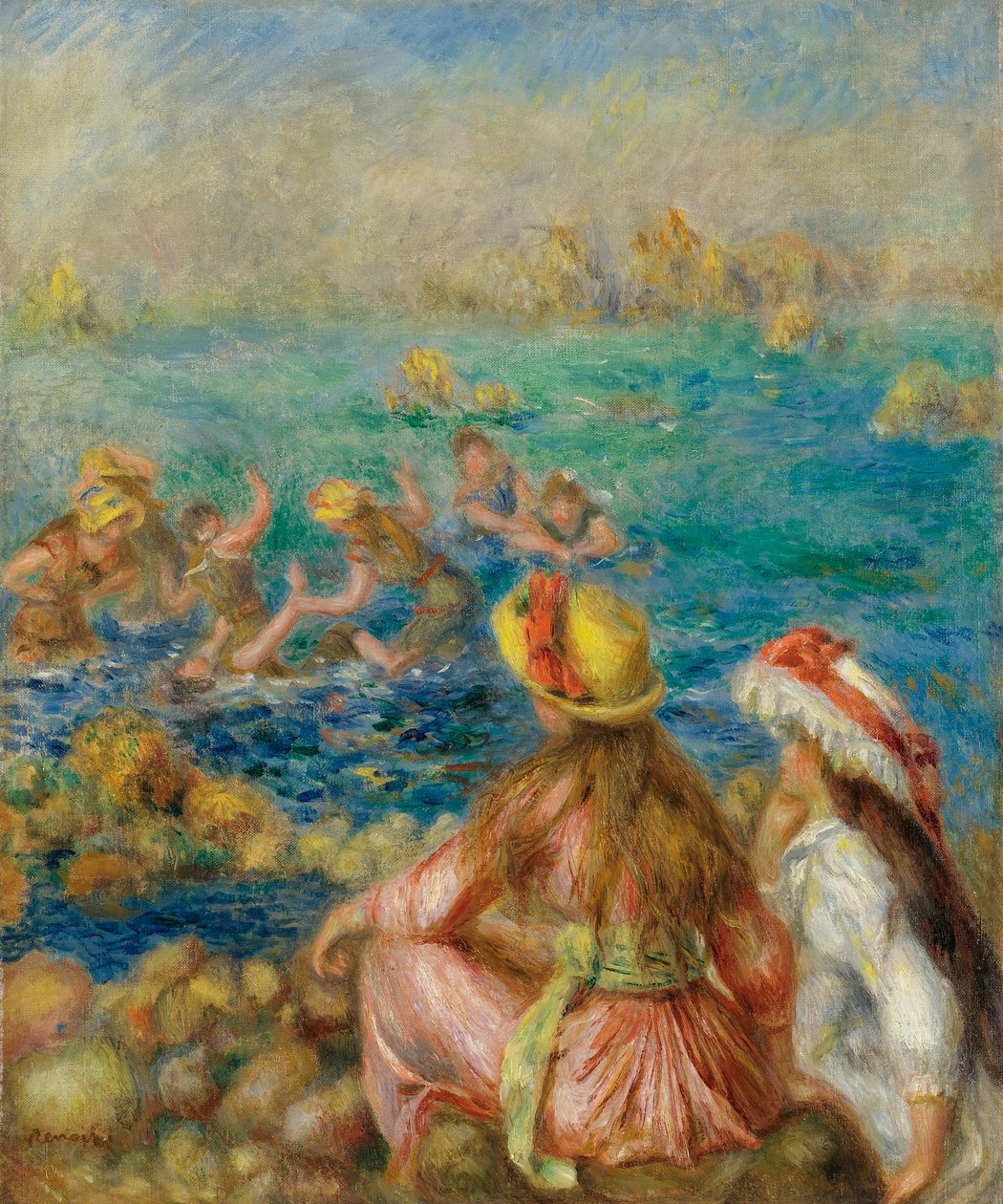 Uimari tekijältä Pierre Auguste Renoir