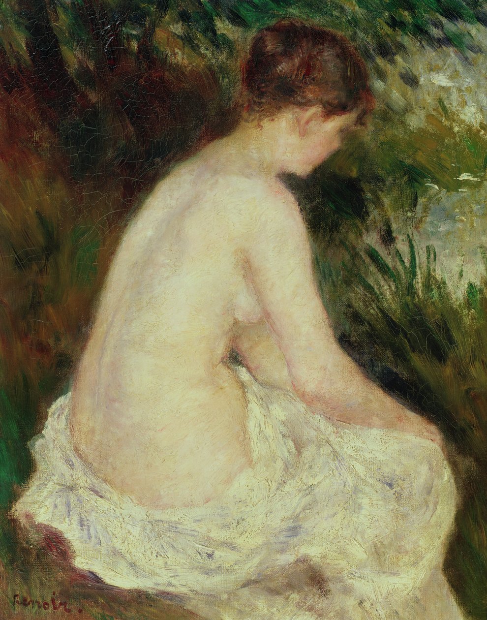 Kylpylä, 1879 tekijältä Pierre Auguste Renoir