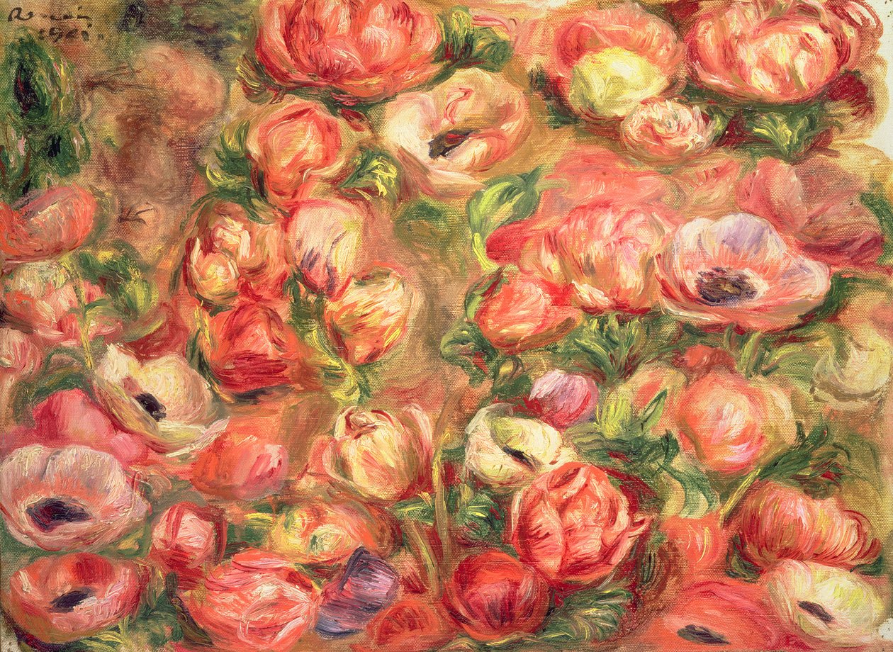 Vuokkosänky, 1901 tekijältä Pierre Auguste Renoir