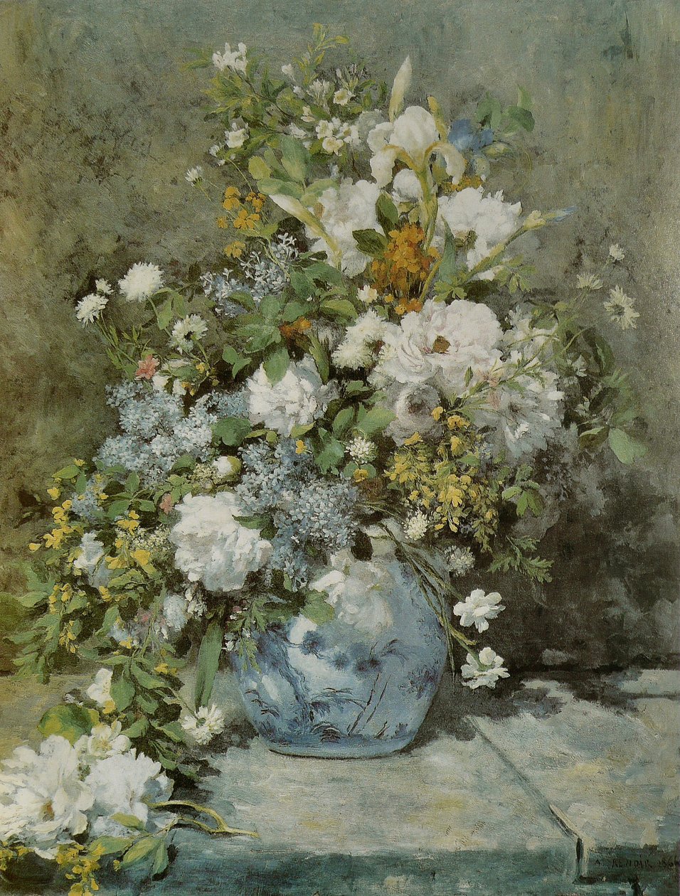 Kukkakimppu tekijältä Pierre Auguste Renoir