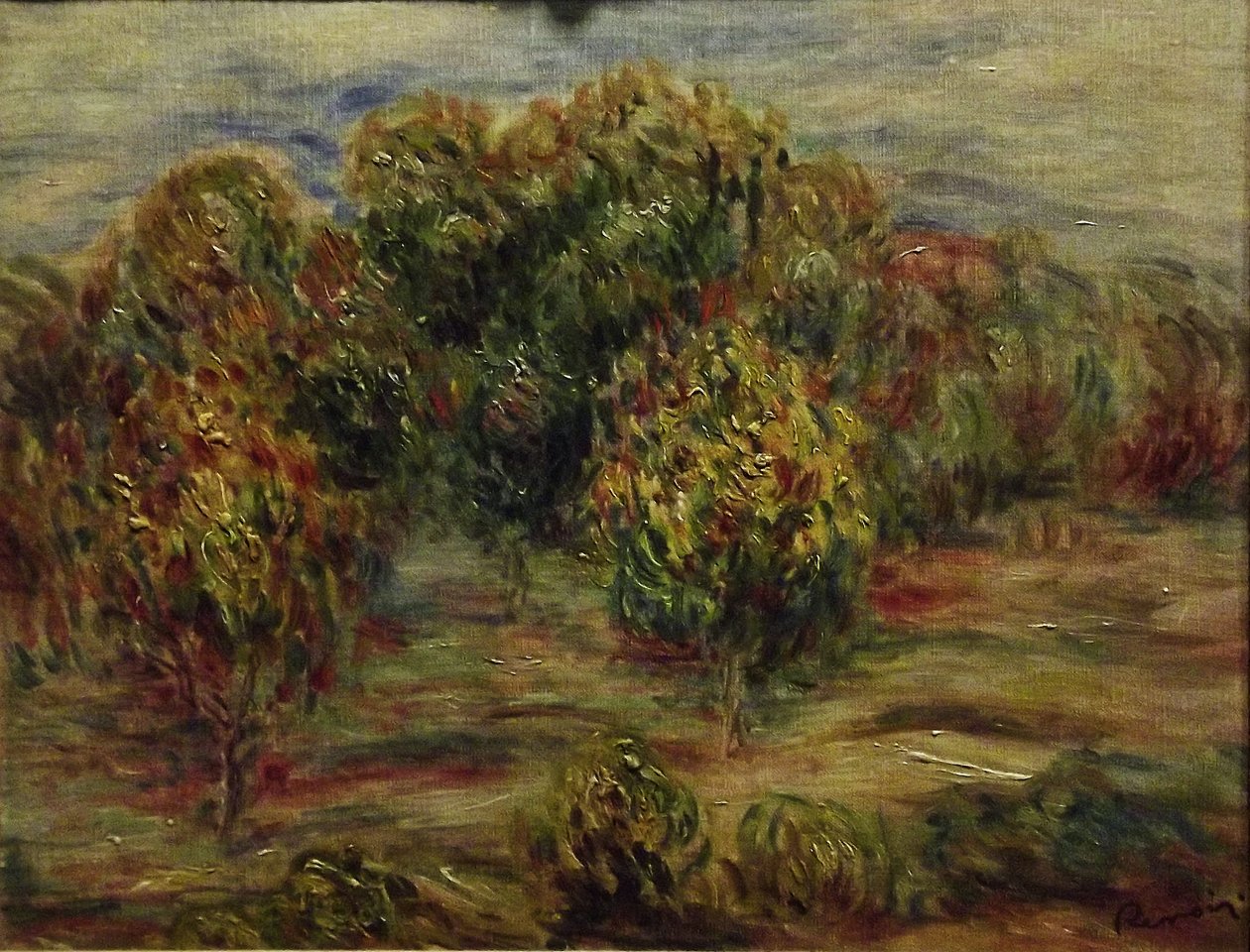 Cagnesin maisema tekijältä Pierre Auguste Renoir