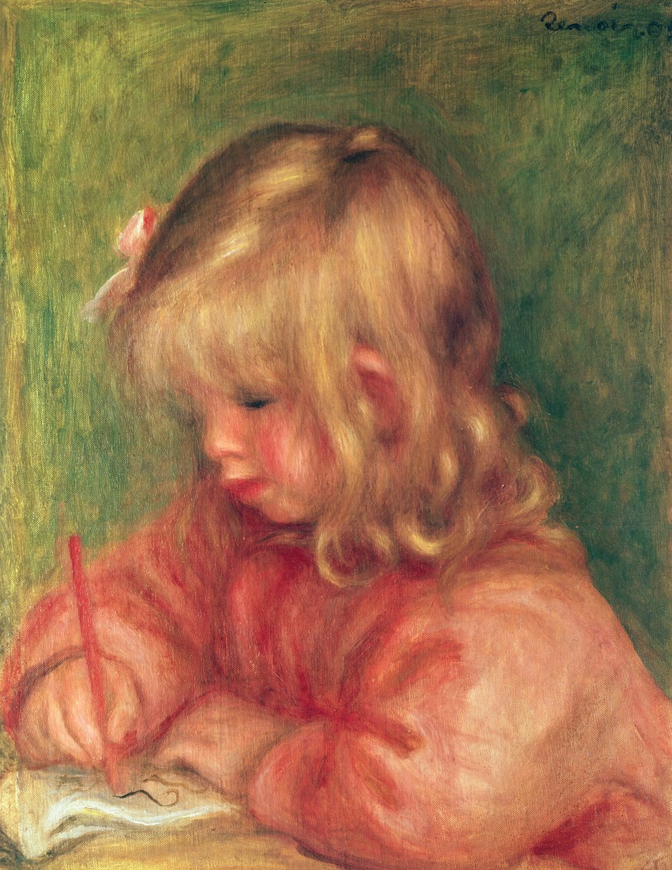 Lapsipiirustus, 1905 tekijältä Pierre Auguste Renoir