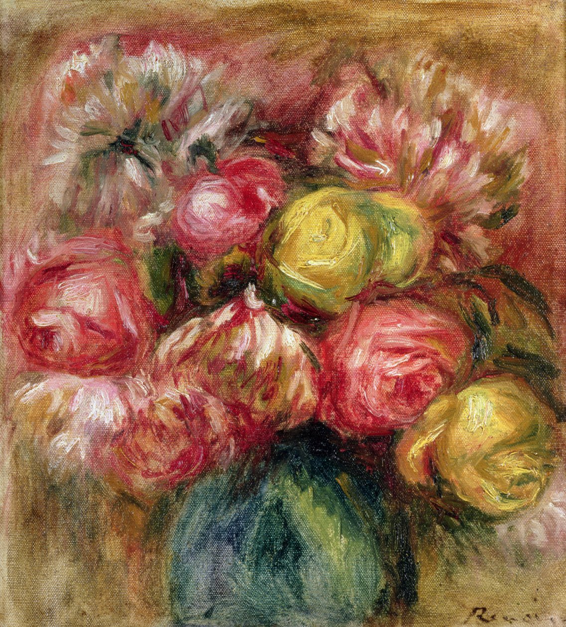Krysanteemit tekijältä Pierre Auguste Renoir