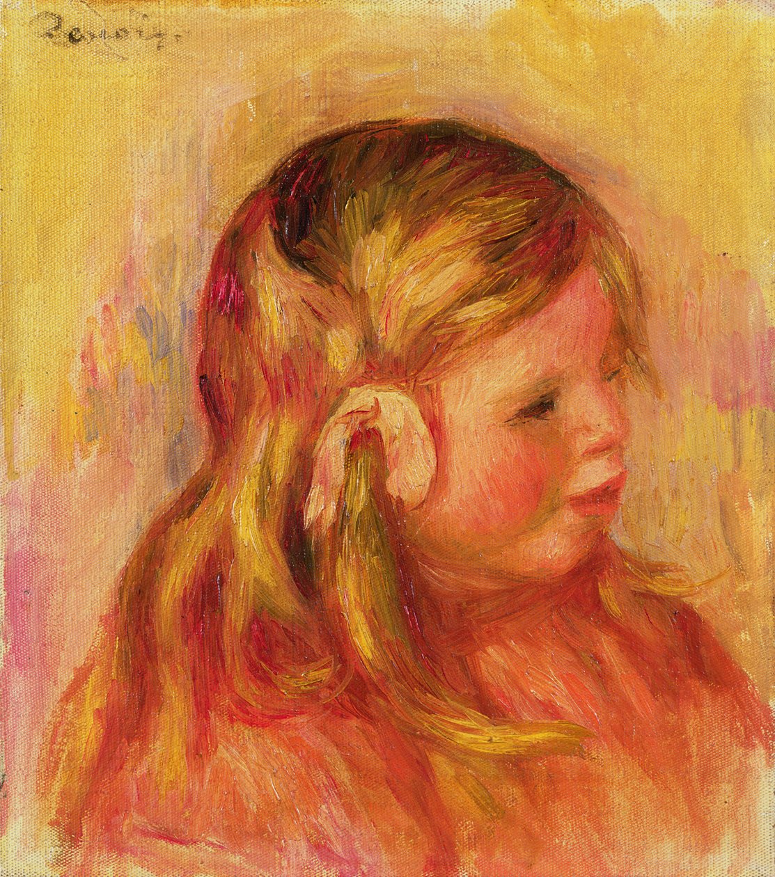 Claude Renoir, 1908 tekijältä Pierre Auguste Renoir