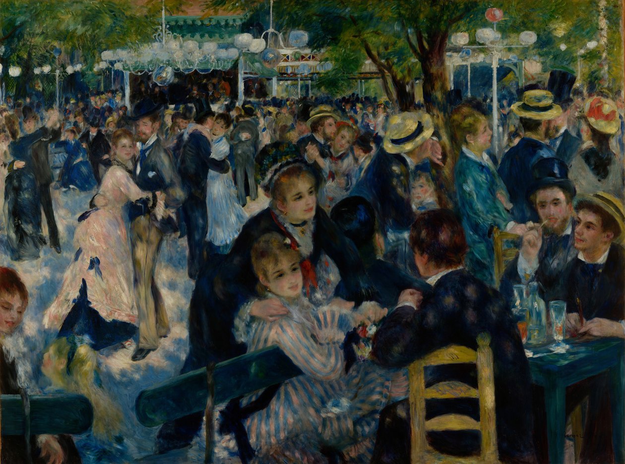 Tanssi Le Moulin de la Galetessa tekijältä Pierre Auguste Renoir
