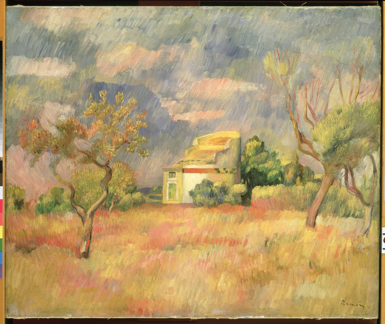 Kyyhkynen Bellevuessa tekijältä Pierre Auguste Renoir