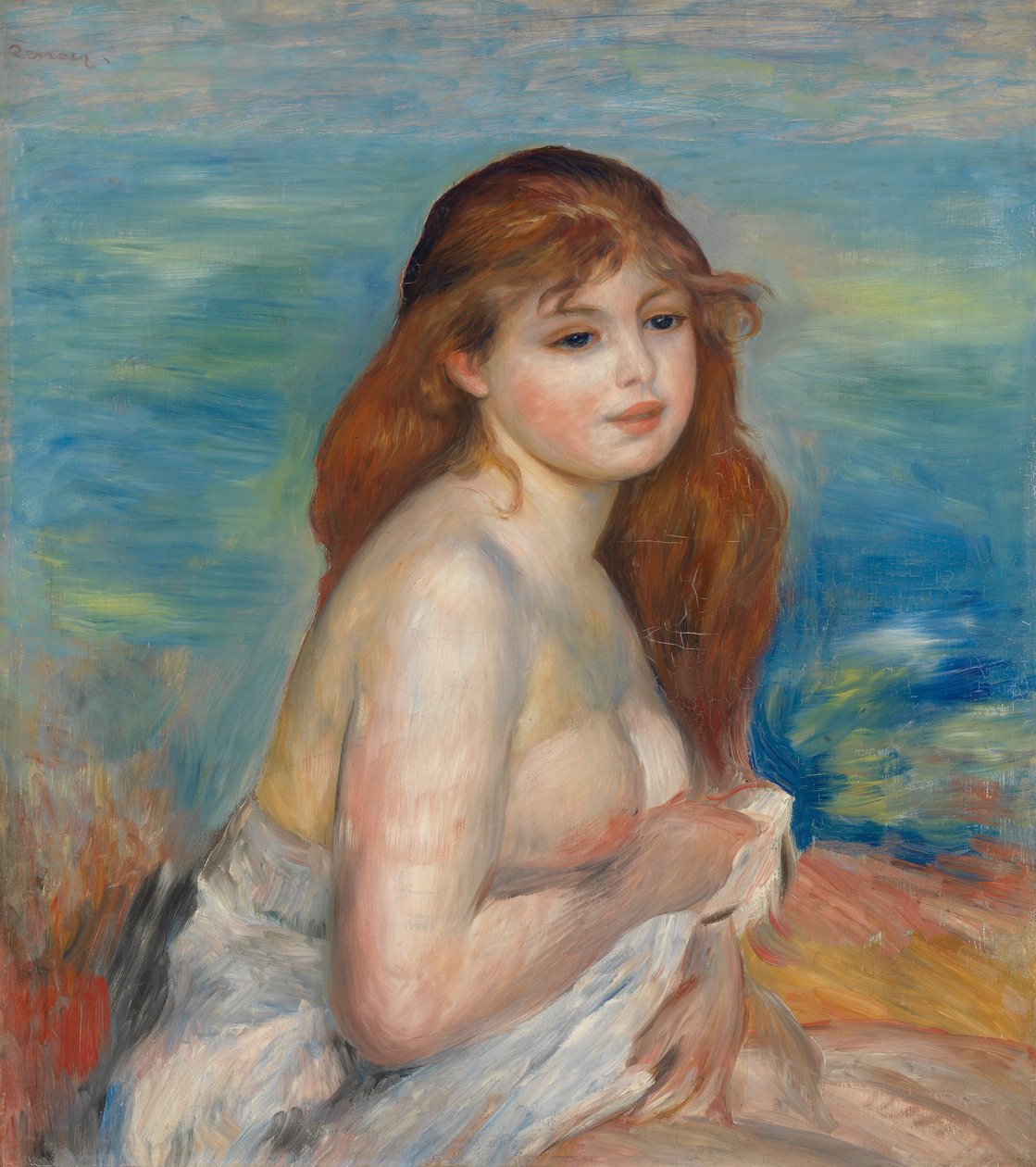 Etter Badet tekijältä Pierre Auguste Renoir
