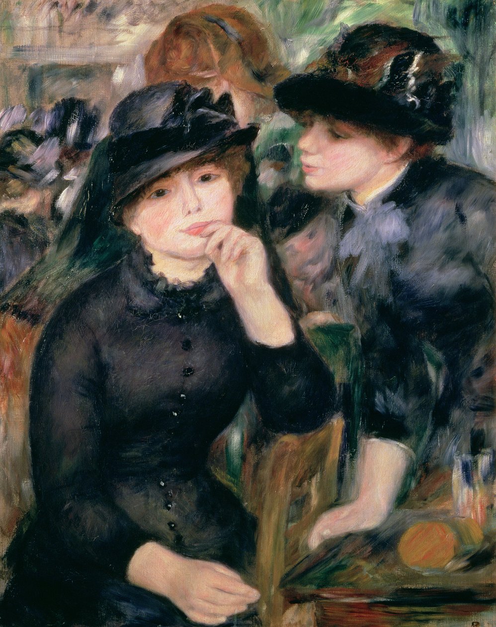 Tytöt mustissa, 1881-82 tekijältä Pierre Auguste Renoir